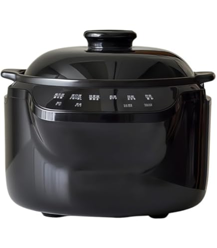 Amazon | カマノ 土鍋炊飯器 4合 ブラック SY-153-4-BK SOUYI ノン